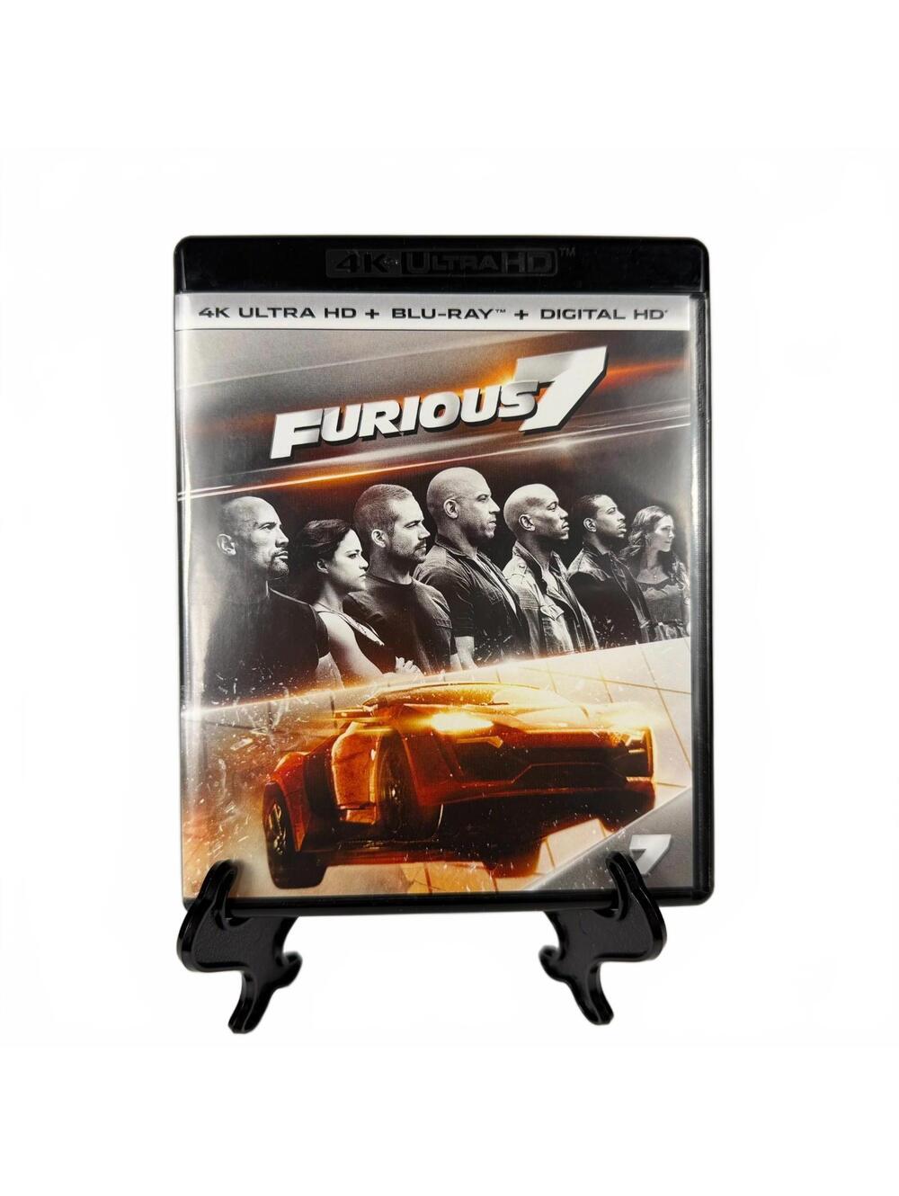 Furious 7 (4K Ultra HD + Blu-ray, 2017, 2-Disc set + Digital copy) Clean